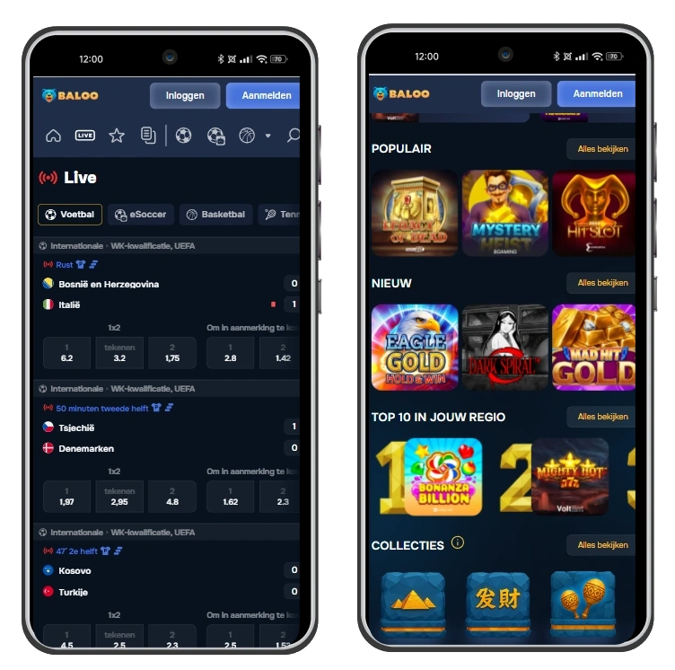 zonder crucks baloo casino